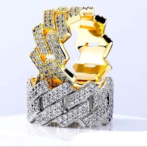 Give him the best gift this Christmas! Best Black Friday sale! Cuban link ring